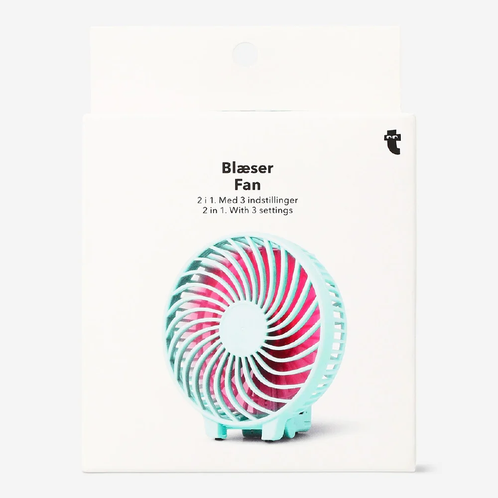 2 in 1 fan with 3 settings - Mint - Image 3