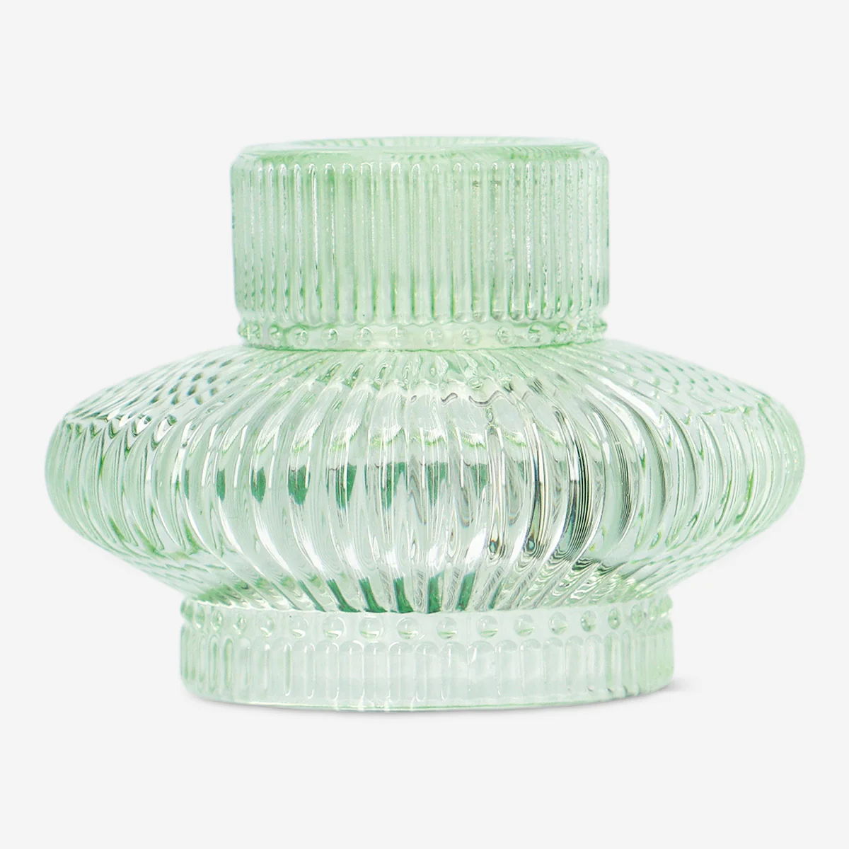 2 in 1 green candle holder