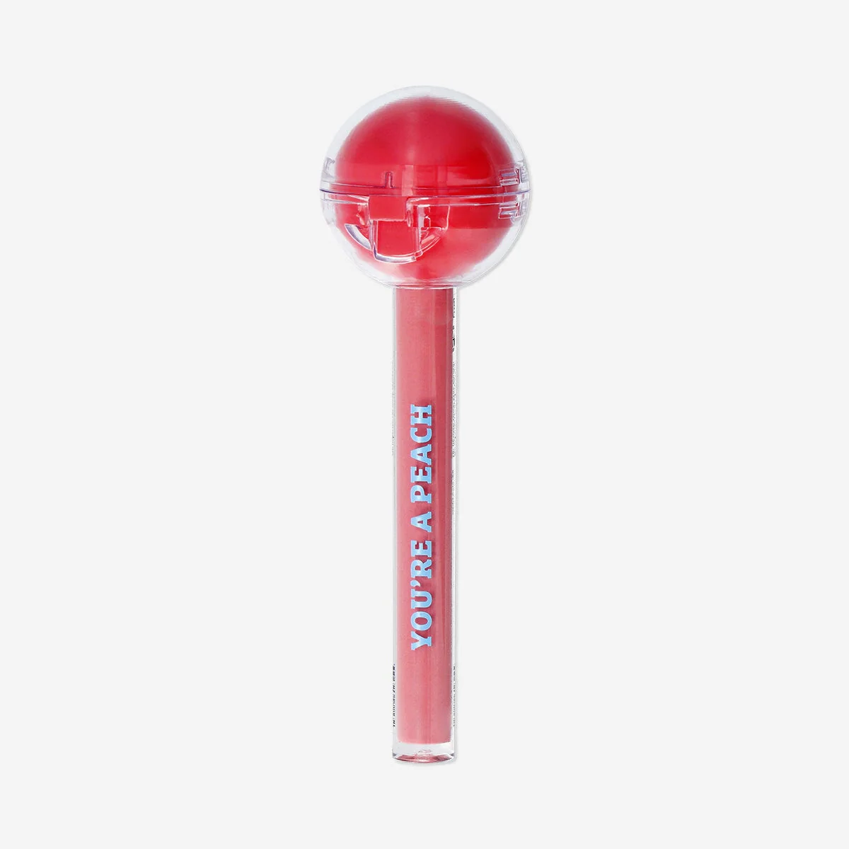 2 in 1 lip gloss with lip balm - Peach fragrance - Image 2
