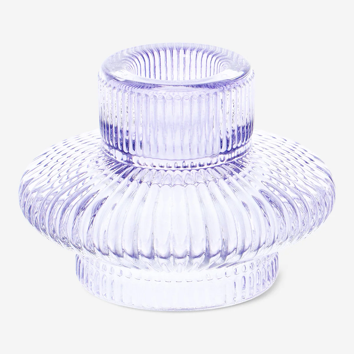 2 in 1 purple candle holder