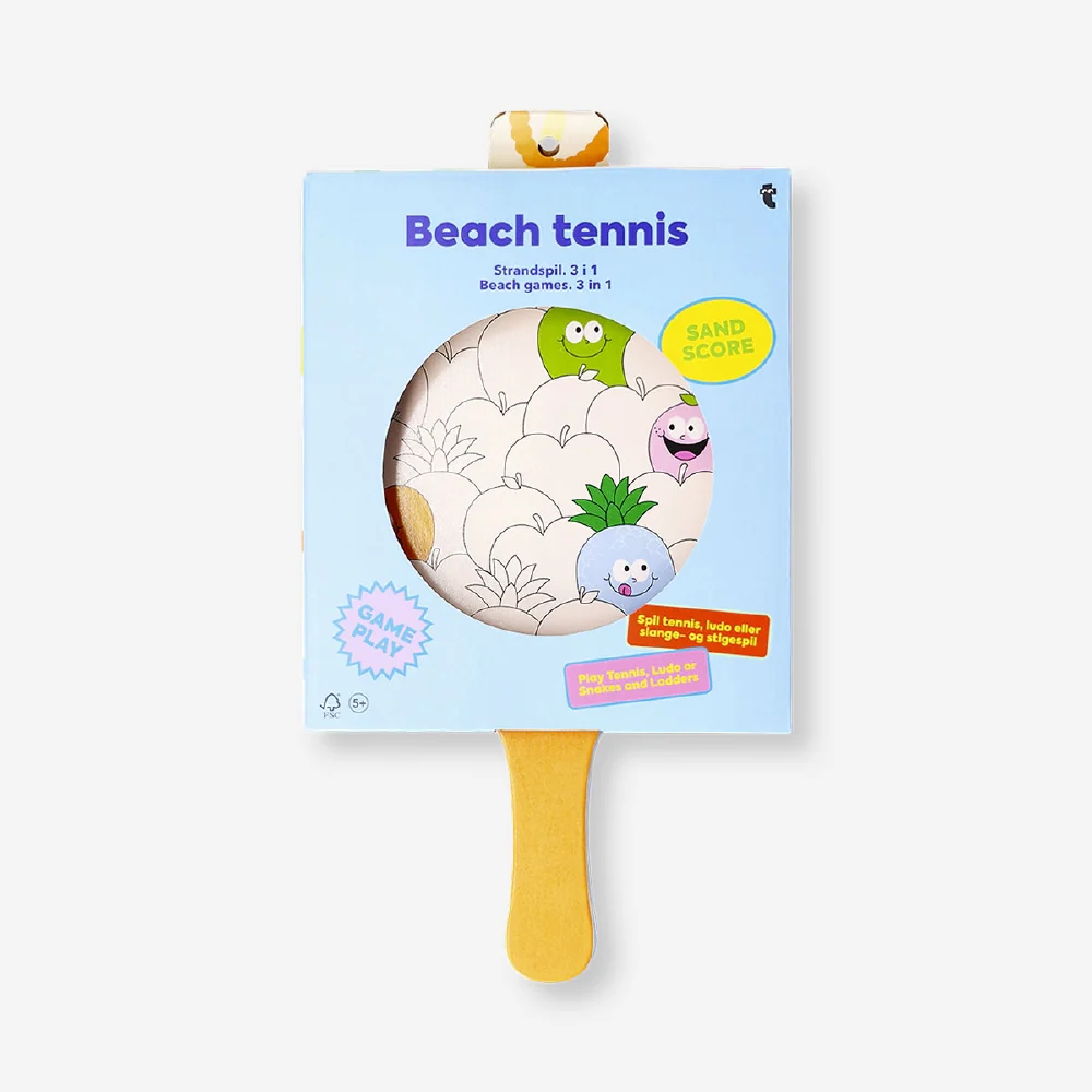 3 in 1 beach games - Tennis, Ludo or Snakes and Ladders - Image 3