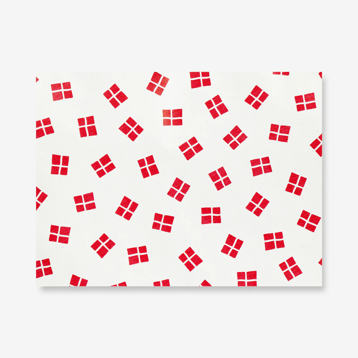 300 cm wrapping paper - Danish flag - Image 3