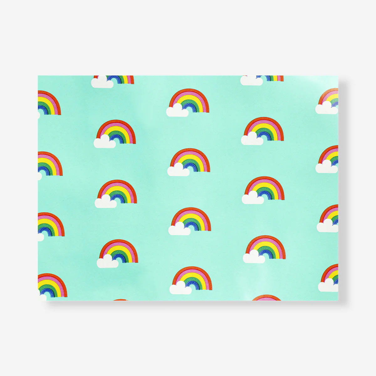 300 cm wrapping paper - Rainbow print - Image 3