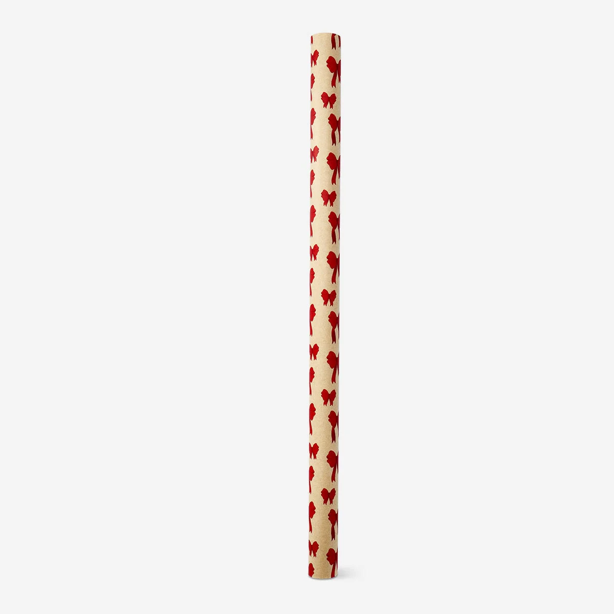 400 cm craft wrapping paper - Red bows - Image 2