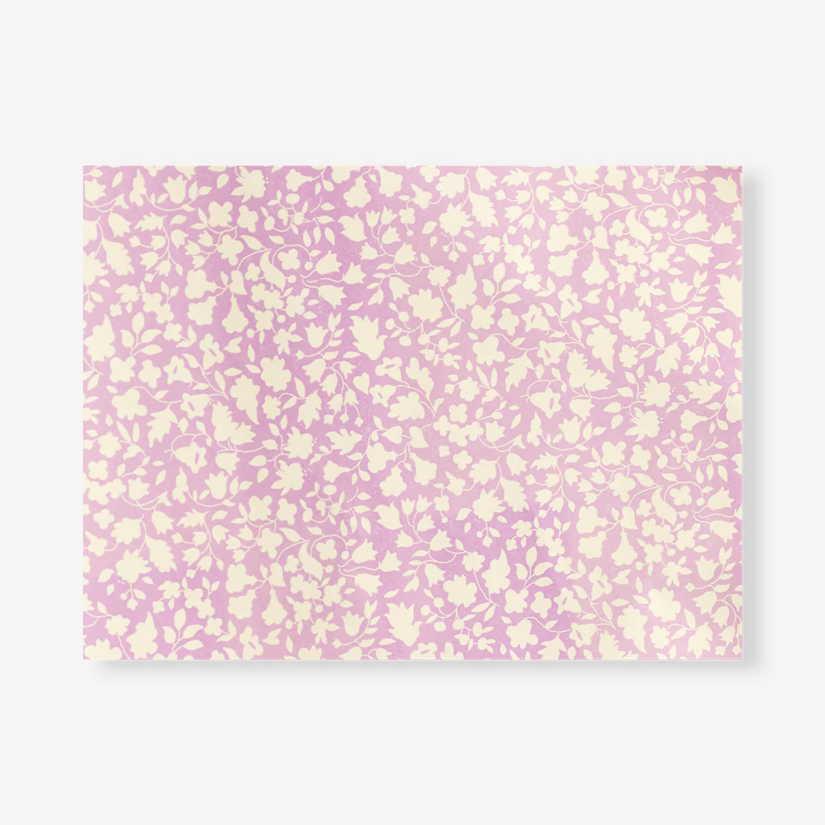 400 cm wrapping paper - Flower print - Image 3