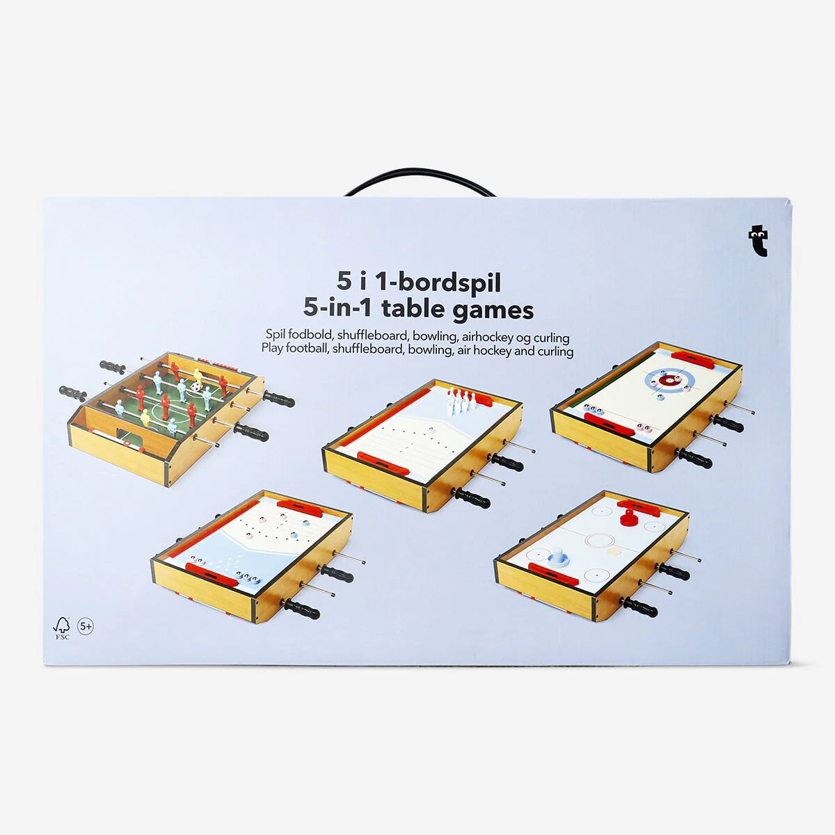 5-in-1 table games