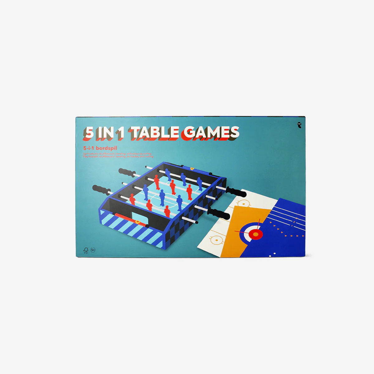 5-in-1 Table games - 51 cm - Image 2