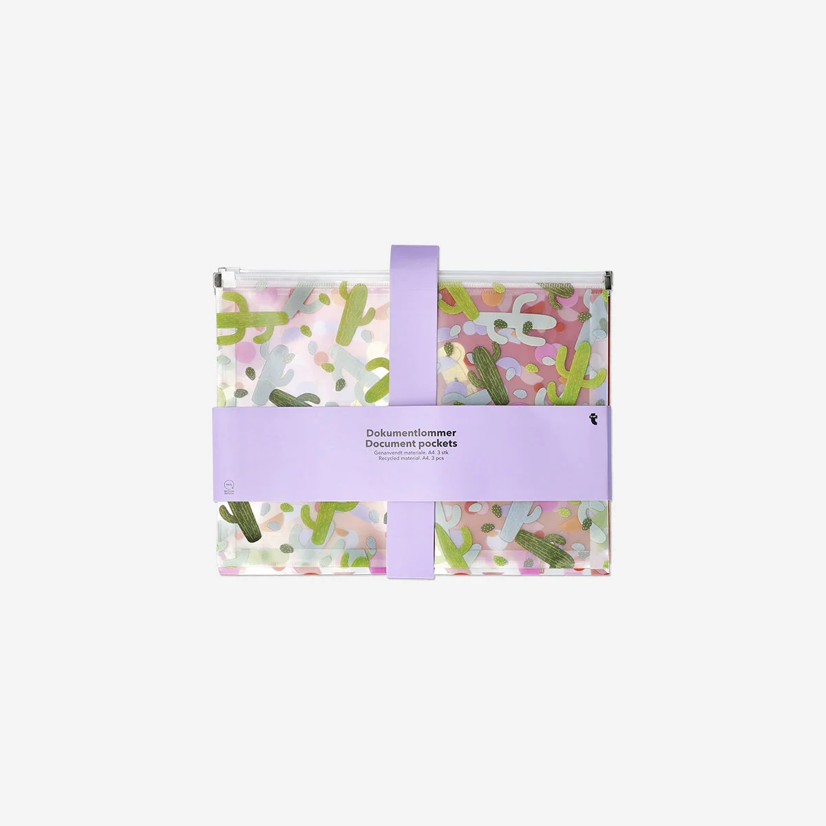 A4 Document pockets - 3 pcs