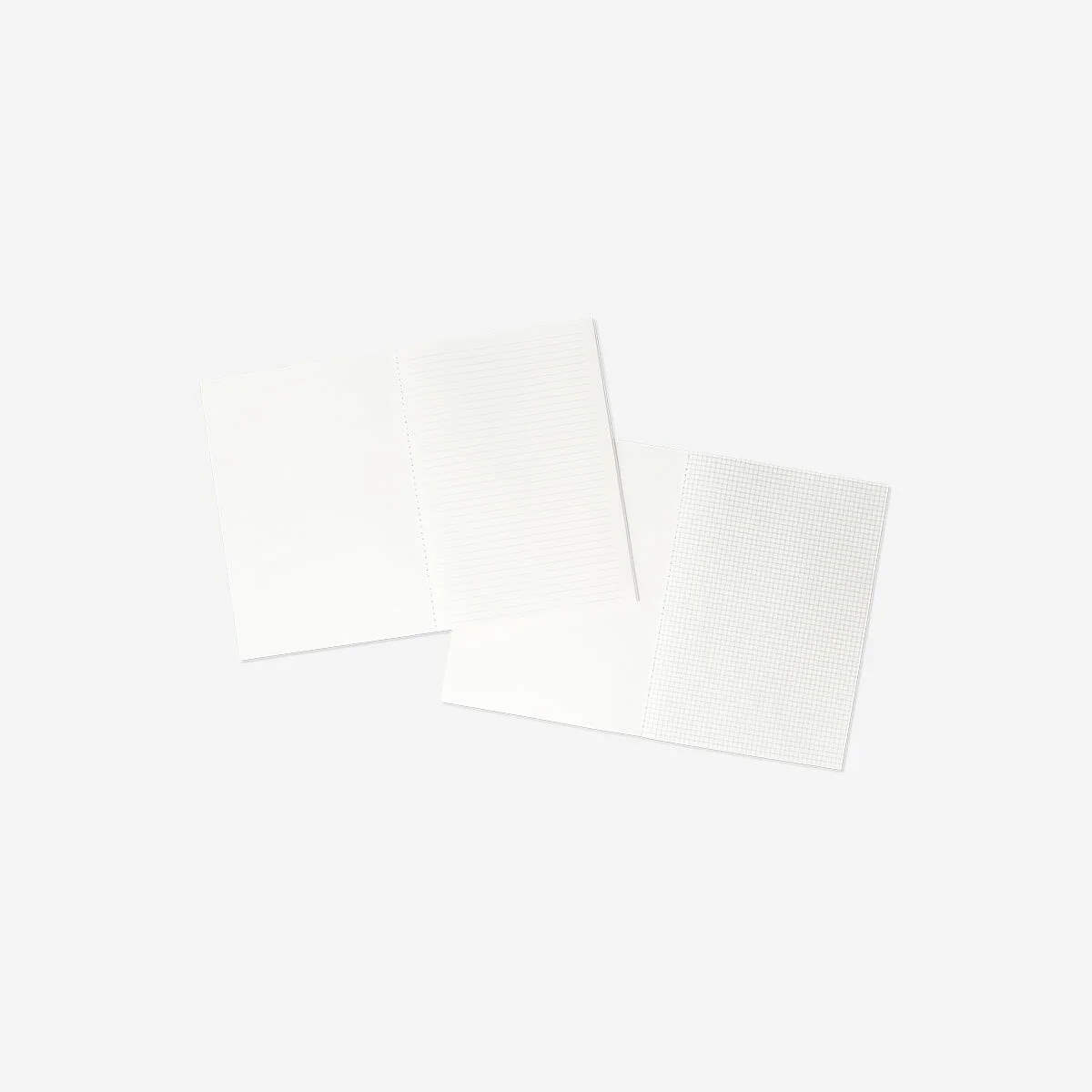 A4 Lined and grid exercise books - 2 pcs - Image 2