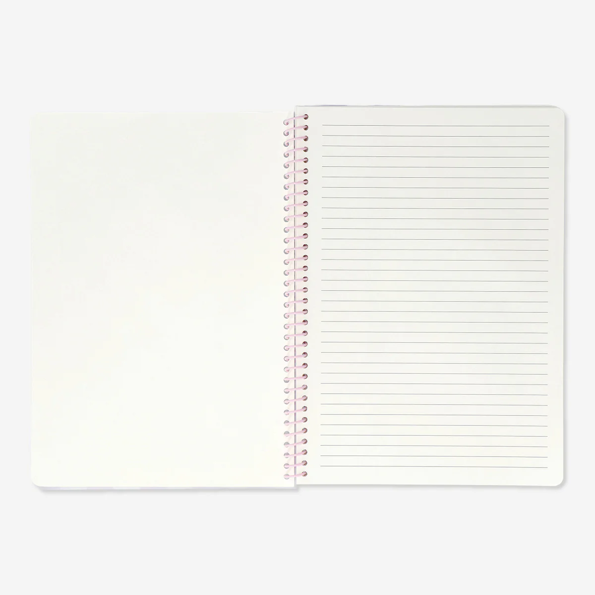 A4 notebook with pink checkered plastic cover - Image 2