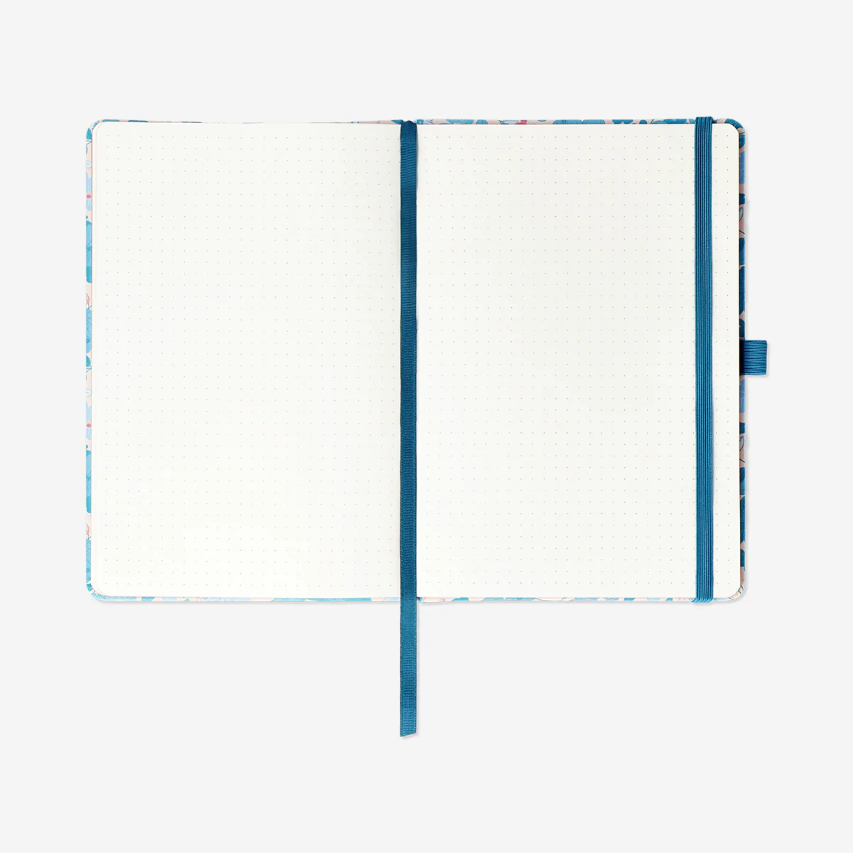 A5 floral bullet planner with pen holder - Image 2