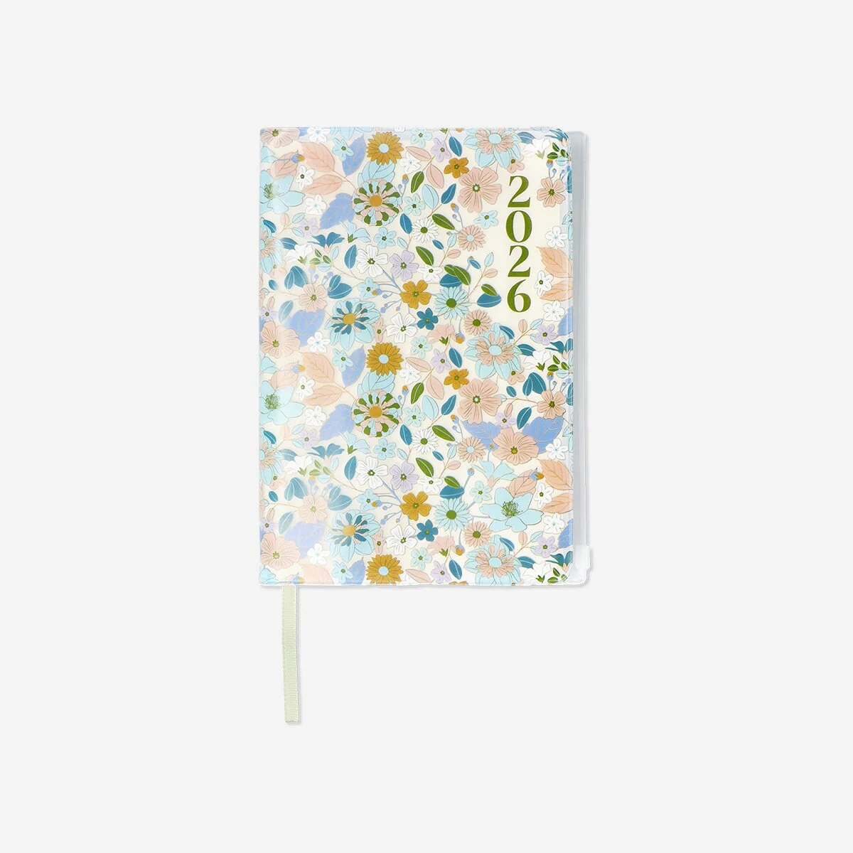 A5 Floral daily diary 2026 - English