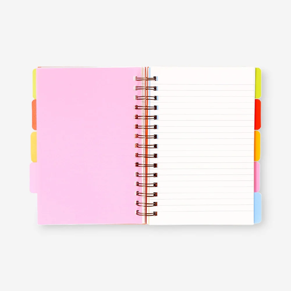 A5 leaf notebook with page markers - Image 2