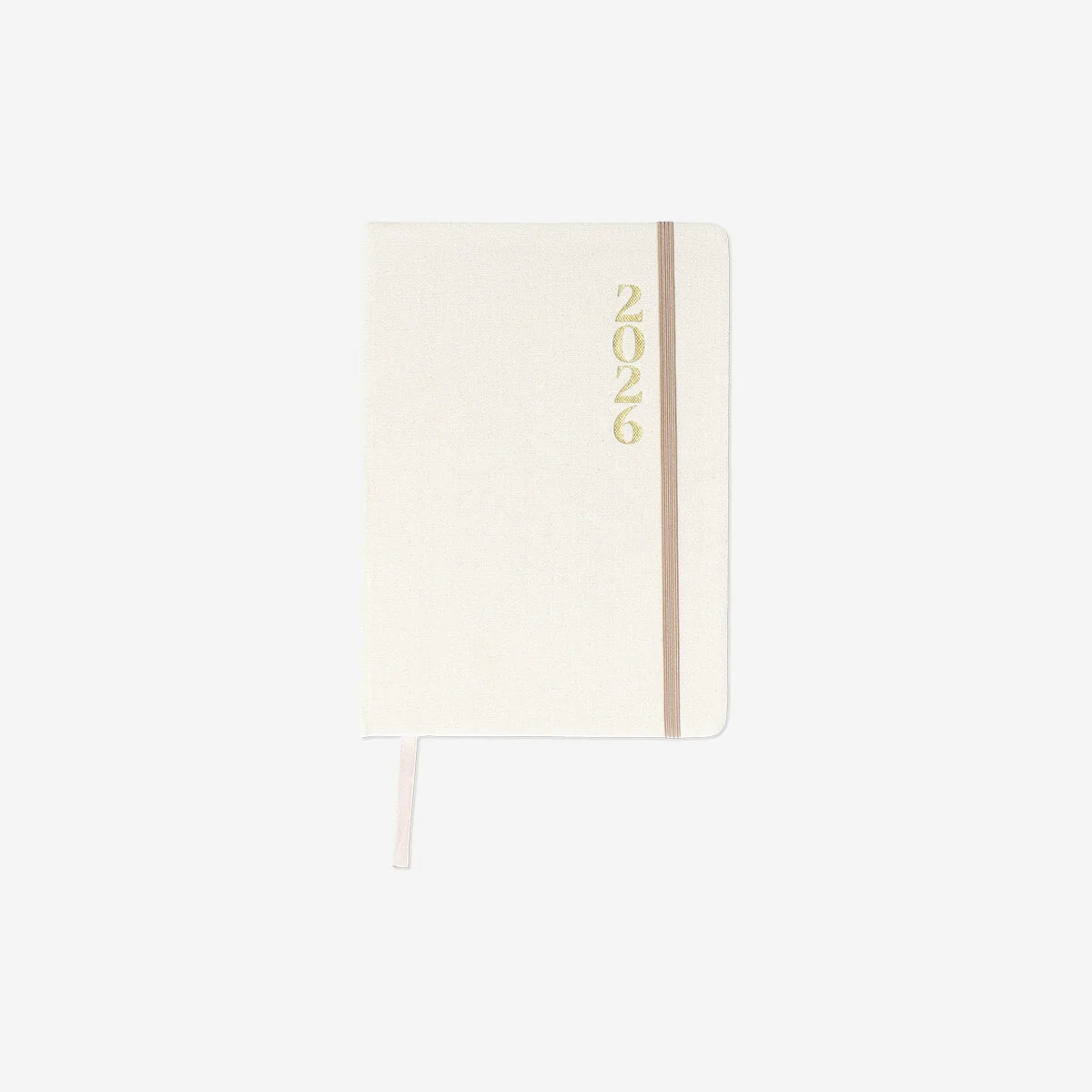 A5 Linen daily diary 2026 - English