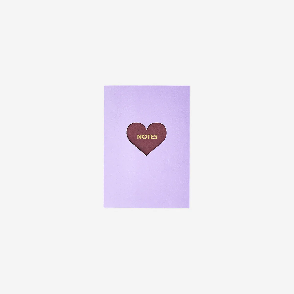 A5 Notebook with heart