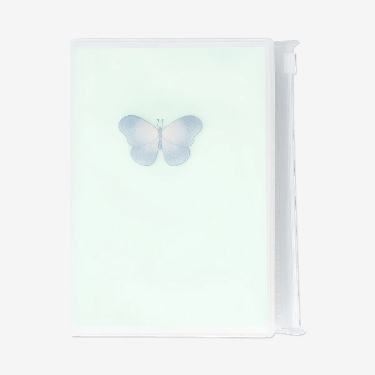 A6 butterfly notebook with zip pocket