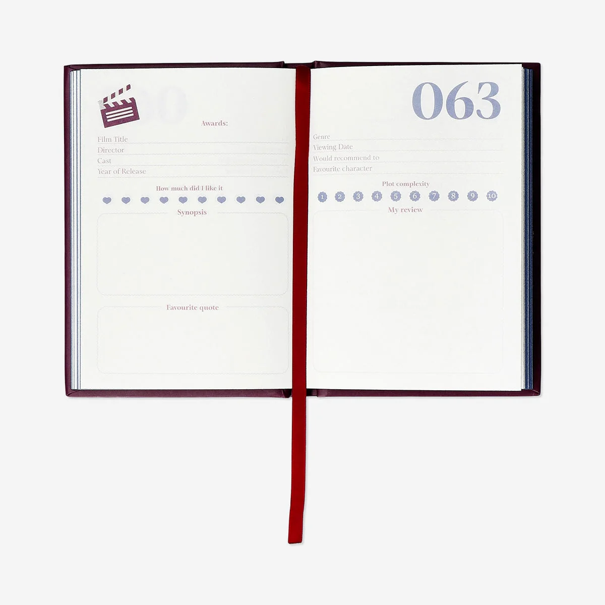 A6 Movie journal - English - Image 2