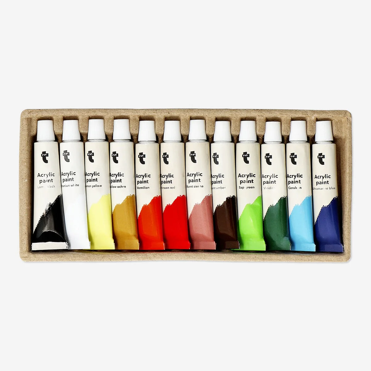 Acrylic paint - 12 pcs - Image 2