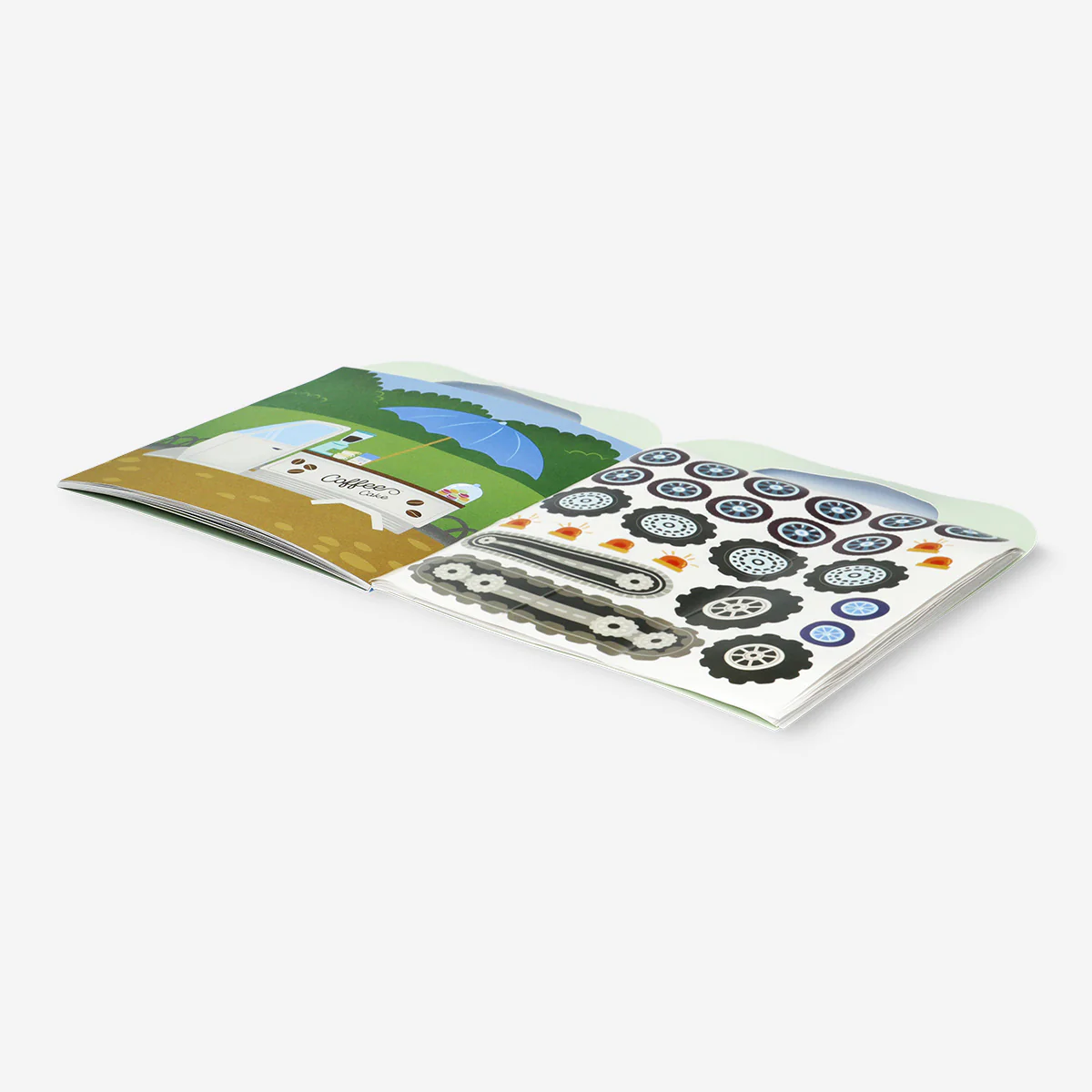 Activity book - Car stickers - Image 2