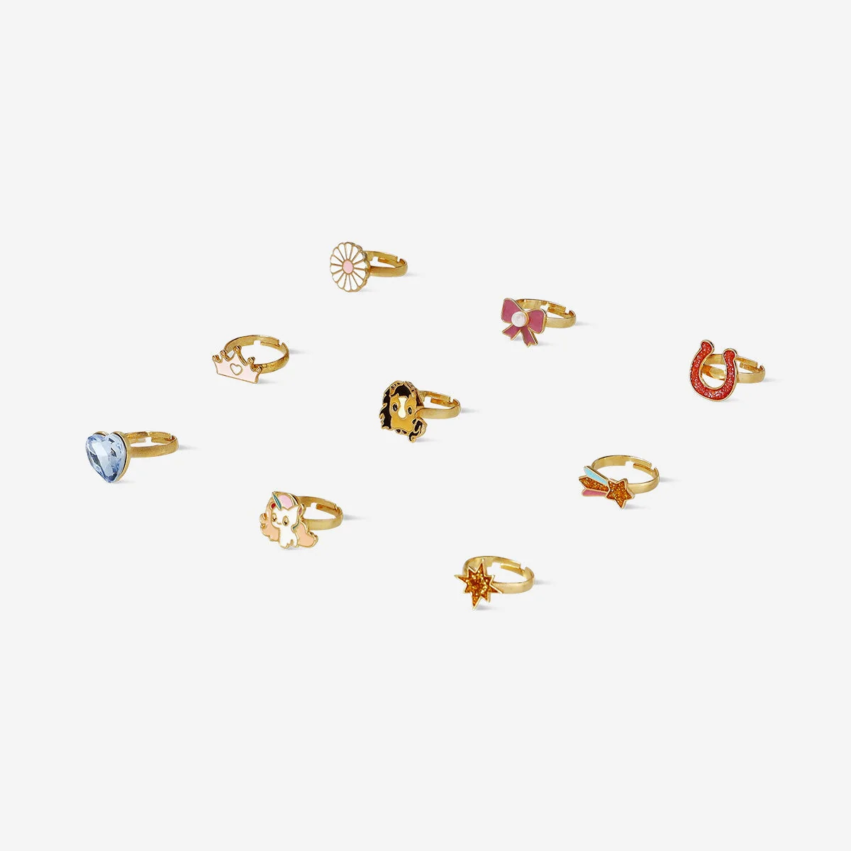Adjustable children's rings - Unicorns and horses - Image 3