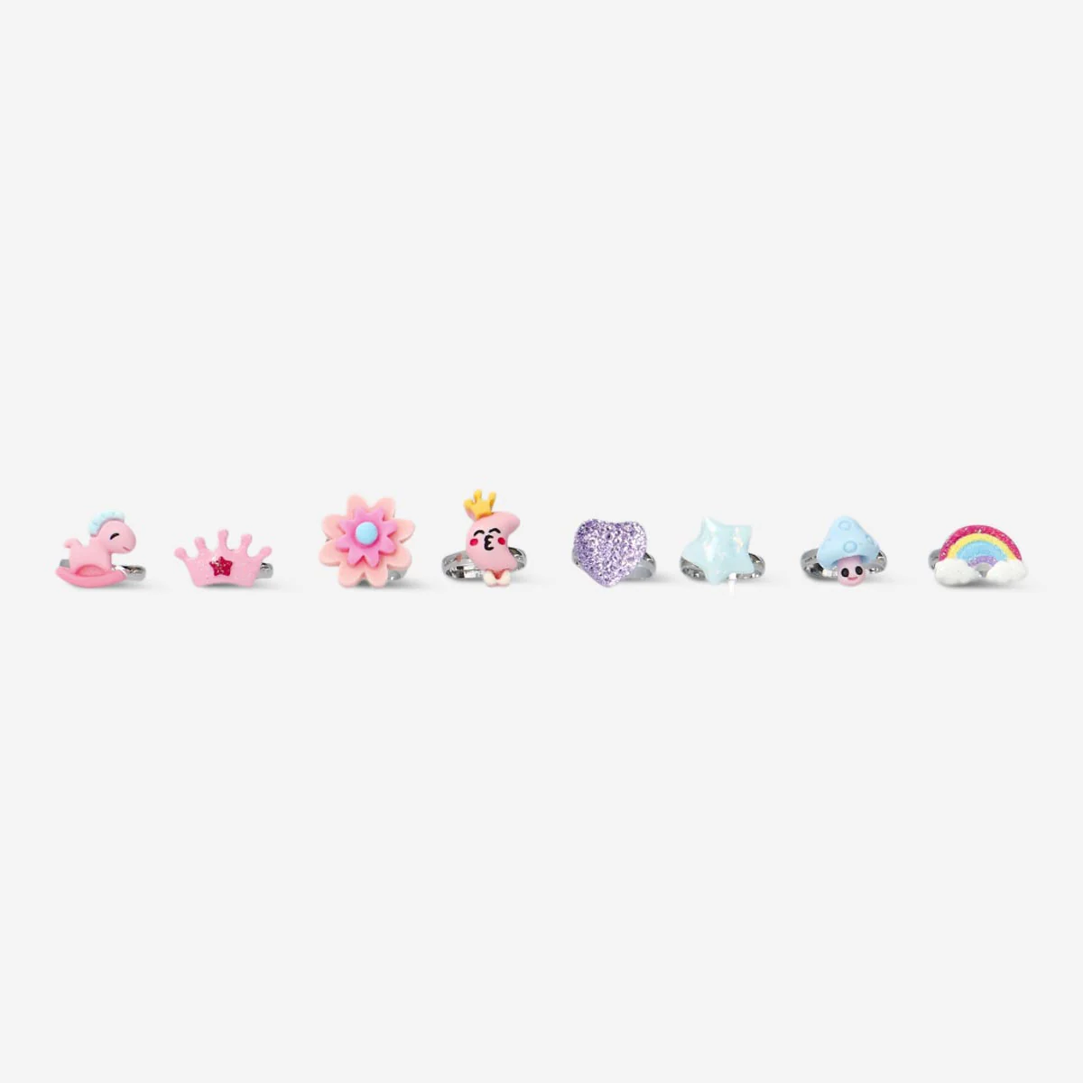 Adjustable rings for kids - 8 pcs - Image 2