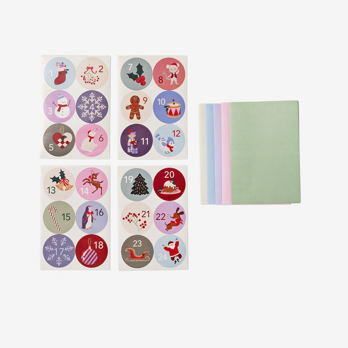 Advent gift bags - 24 pcs - Image 2