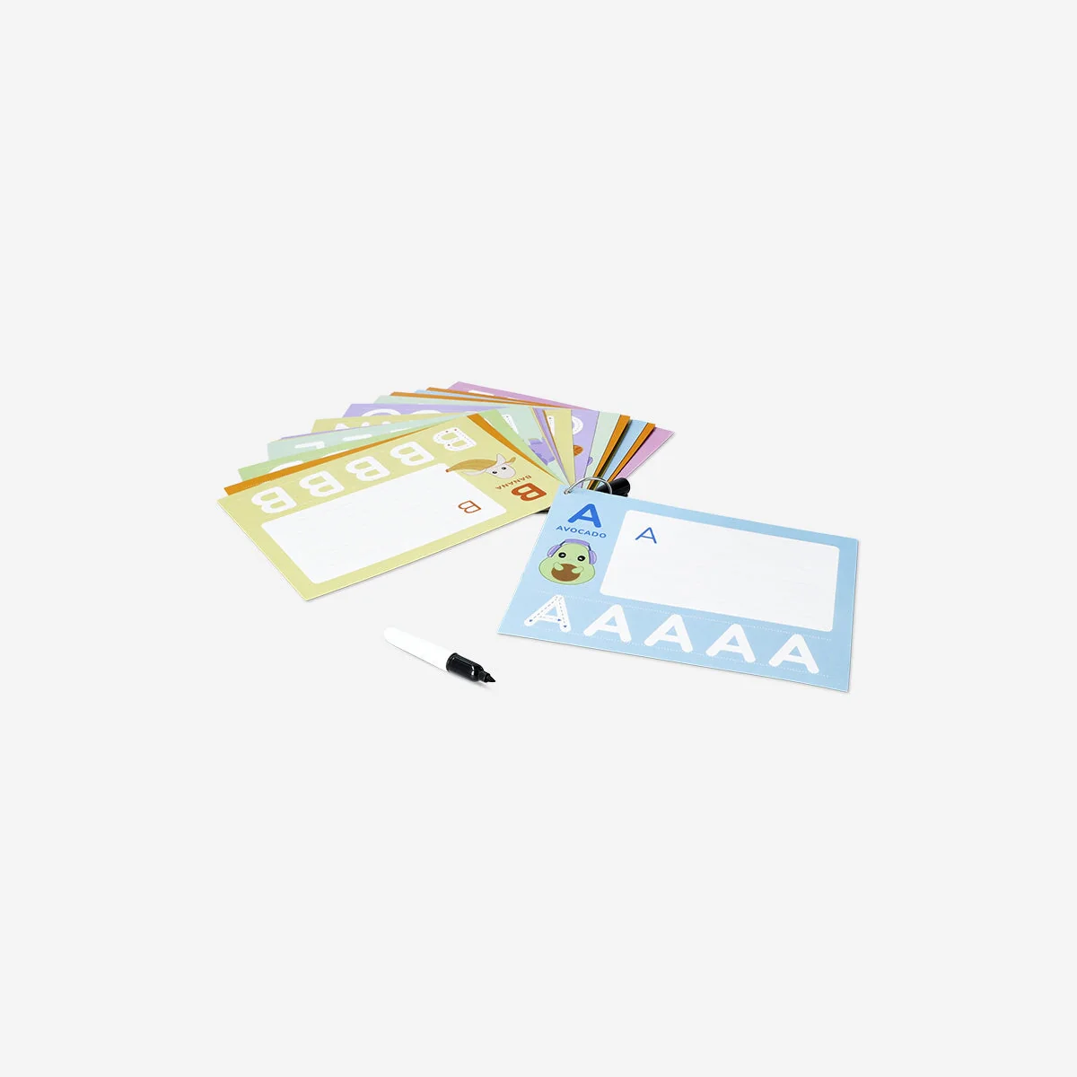 Alphabet cards with marker - English - Image 2
