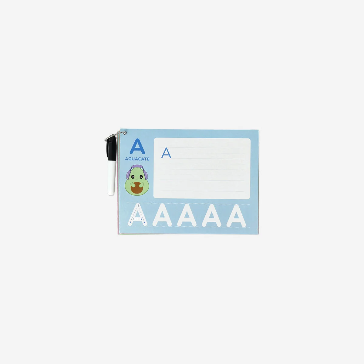 Alphabet cards with marker - Spanish