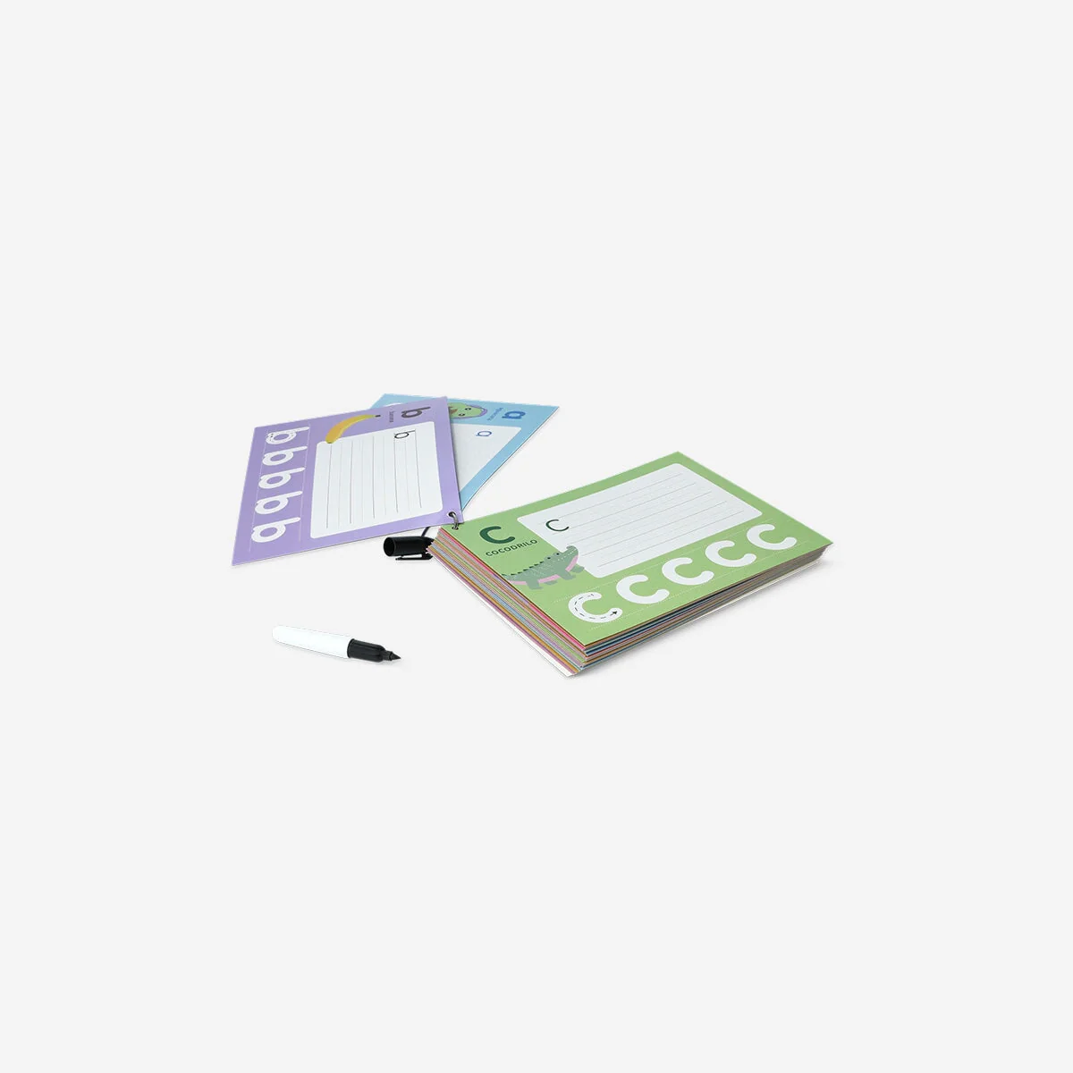 Alphabet cards with marker - Spanish - Image 2