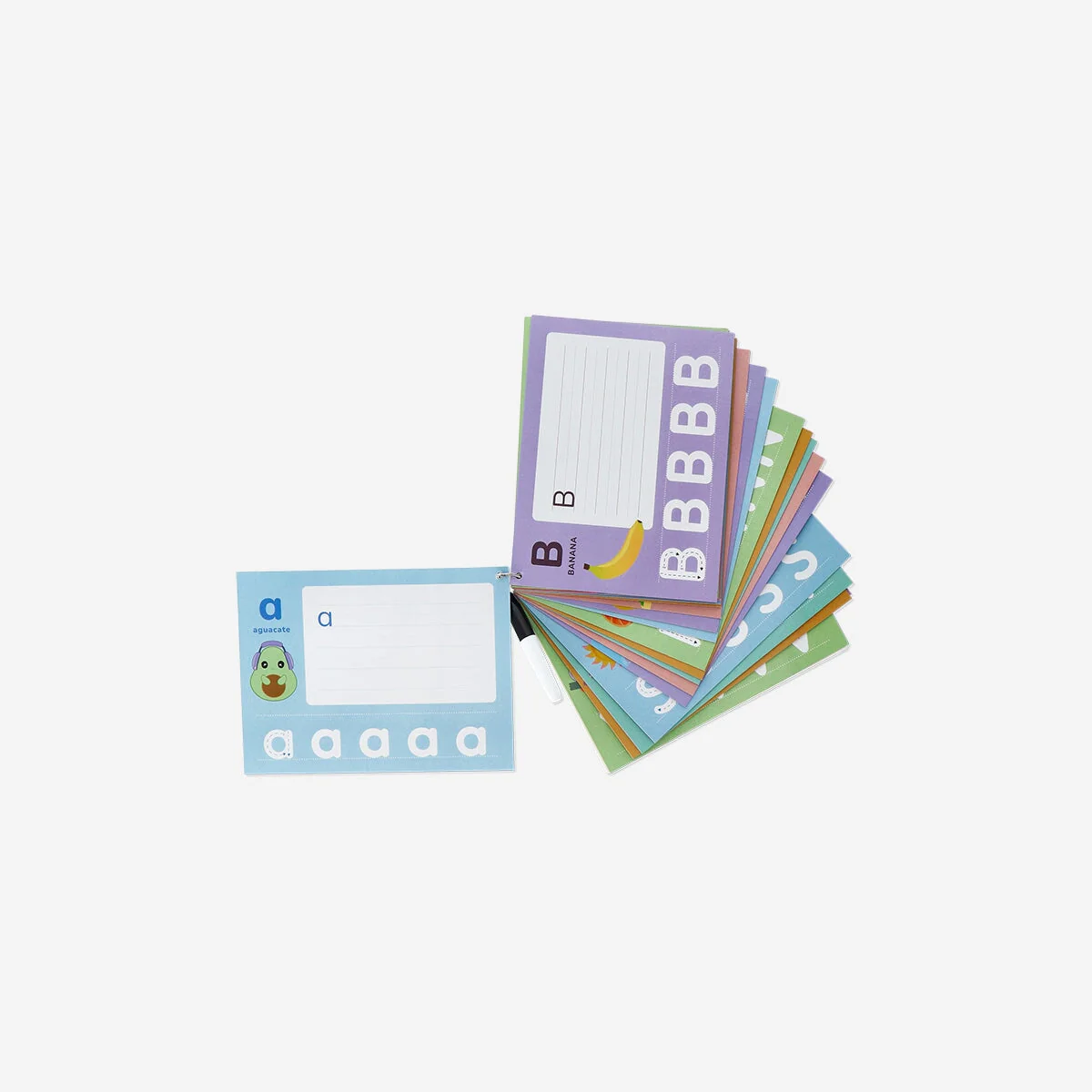 Alphabet cards with marker - Spanish - Image 3