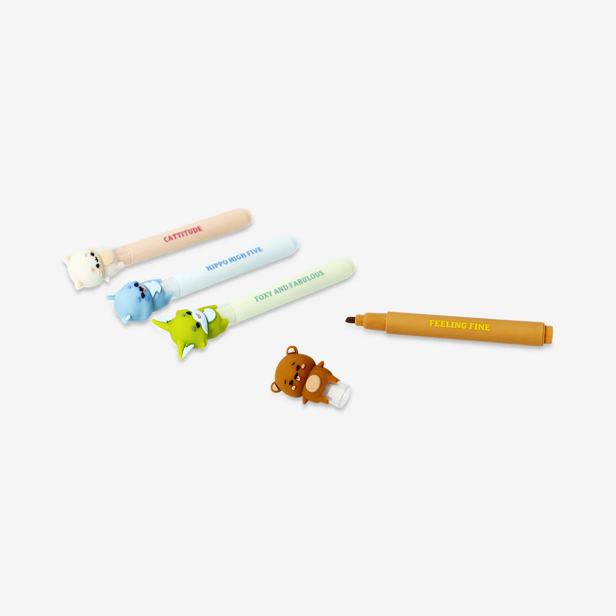 Animal highlighters - 4 pcs - Image 3