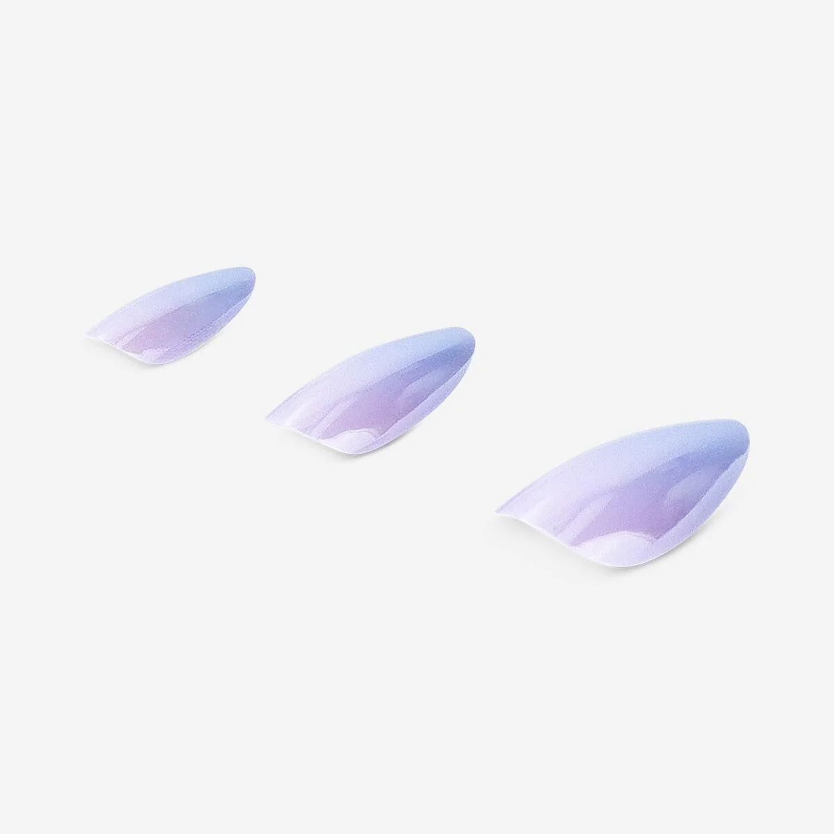 Articifial nails set - Holographic design - Image 3