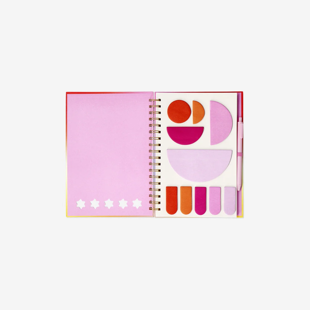 B5 Notebook with page markers and pen - Image 2
