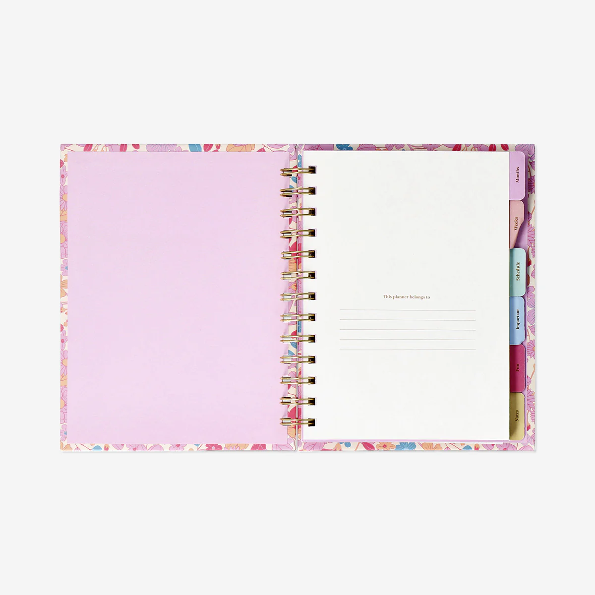 B6 floral weekly planner - Image 2