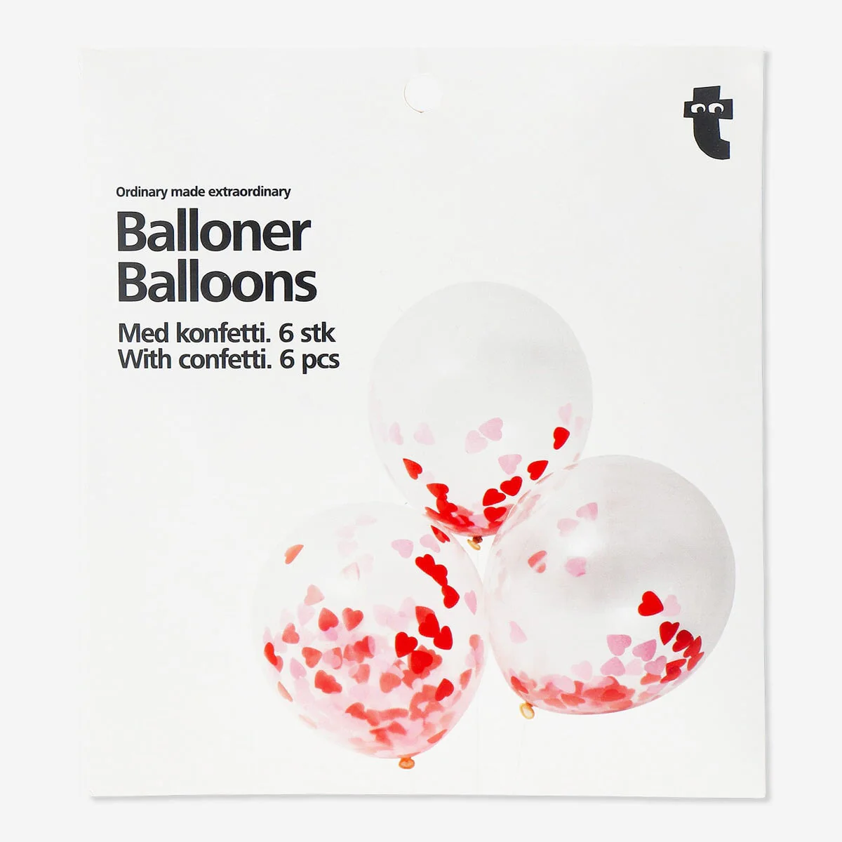 Ballons with confetti. 6 pcs - Image 3