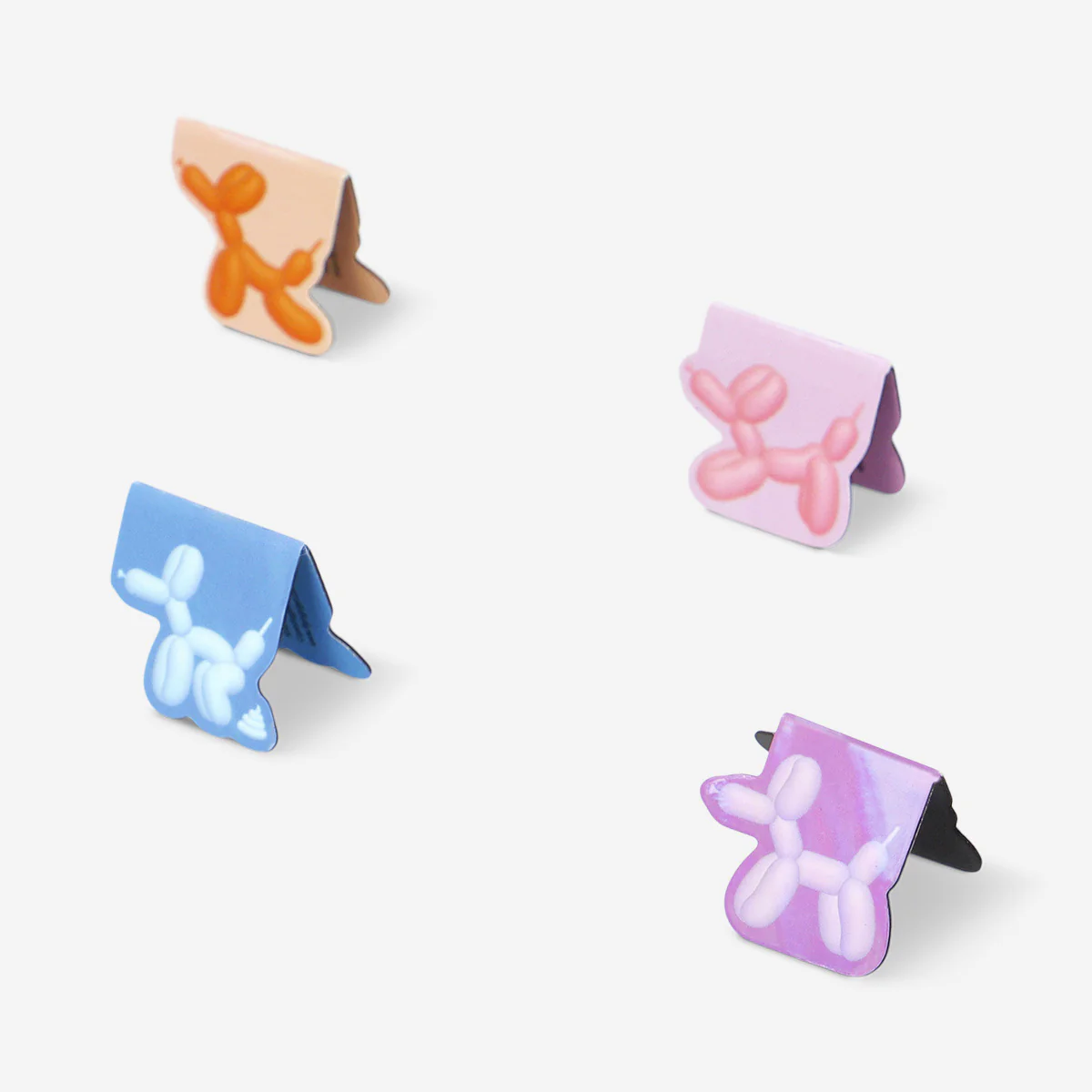 Balloon animals magnetic bookmarks - 4 pcs - Image 2