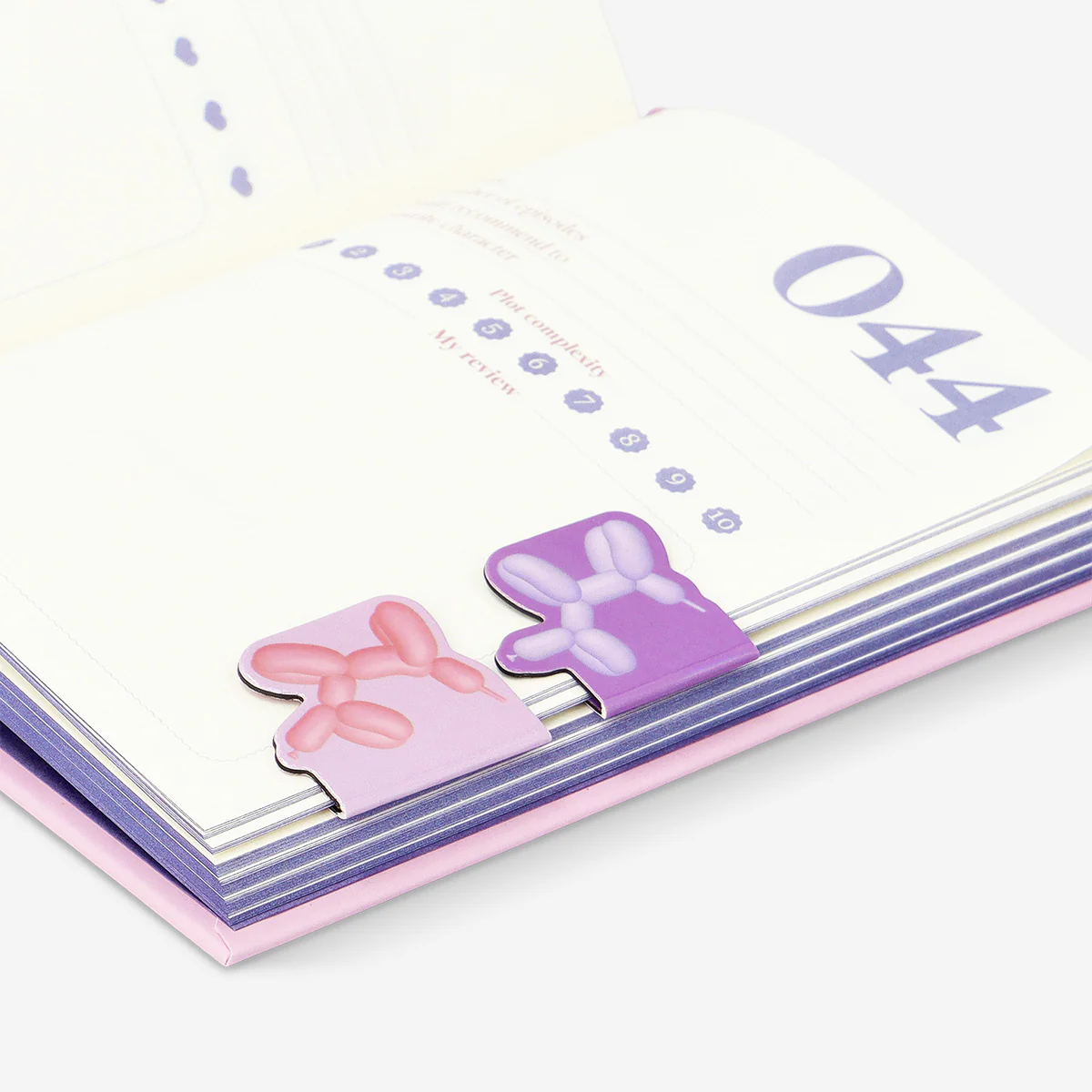 Balloon animals magnetic bookmarks - 4 pcs - Image 3