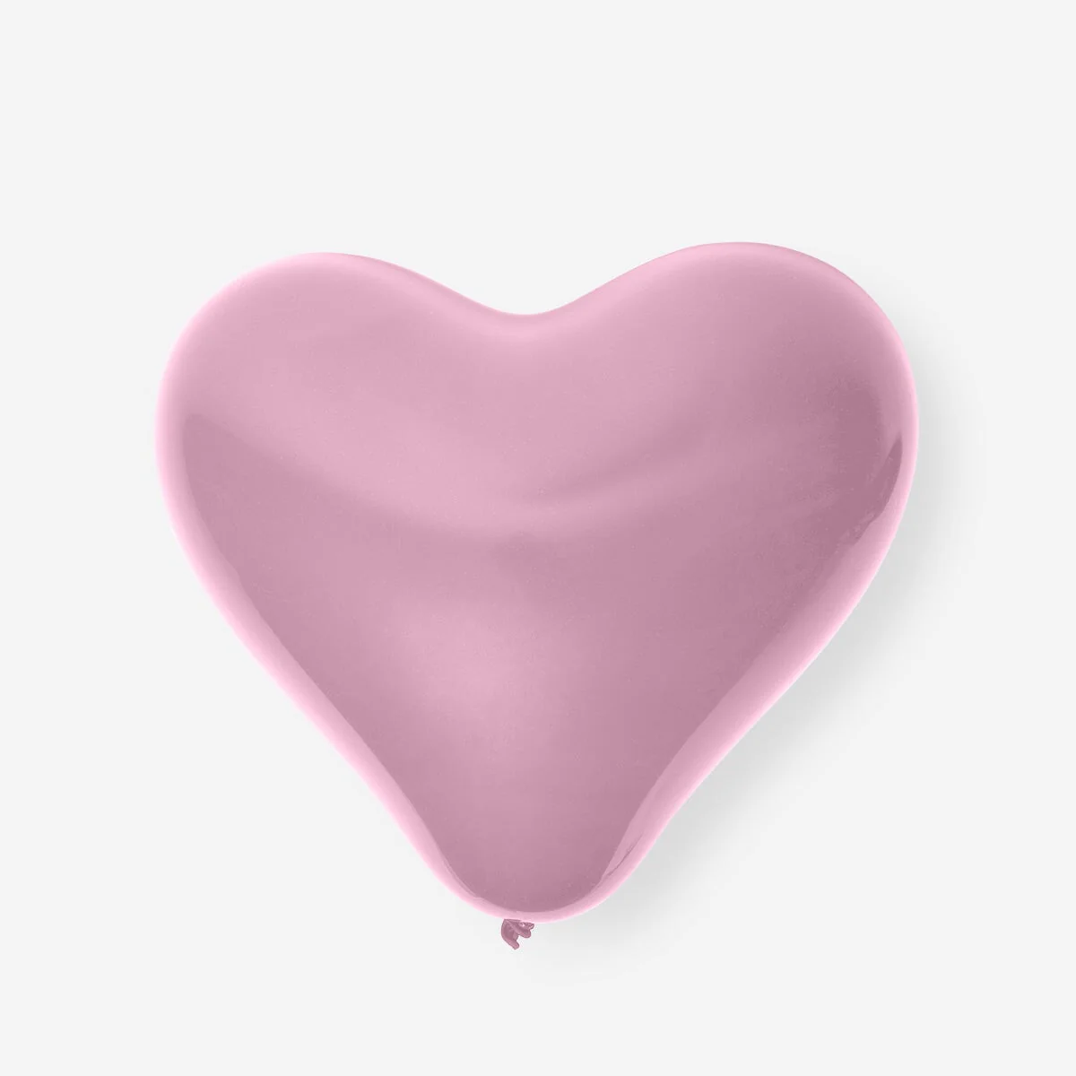 Multi coloured heart balloons - 10 pcs - Image 2