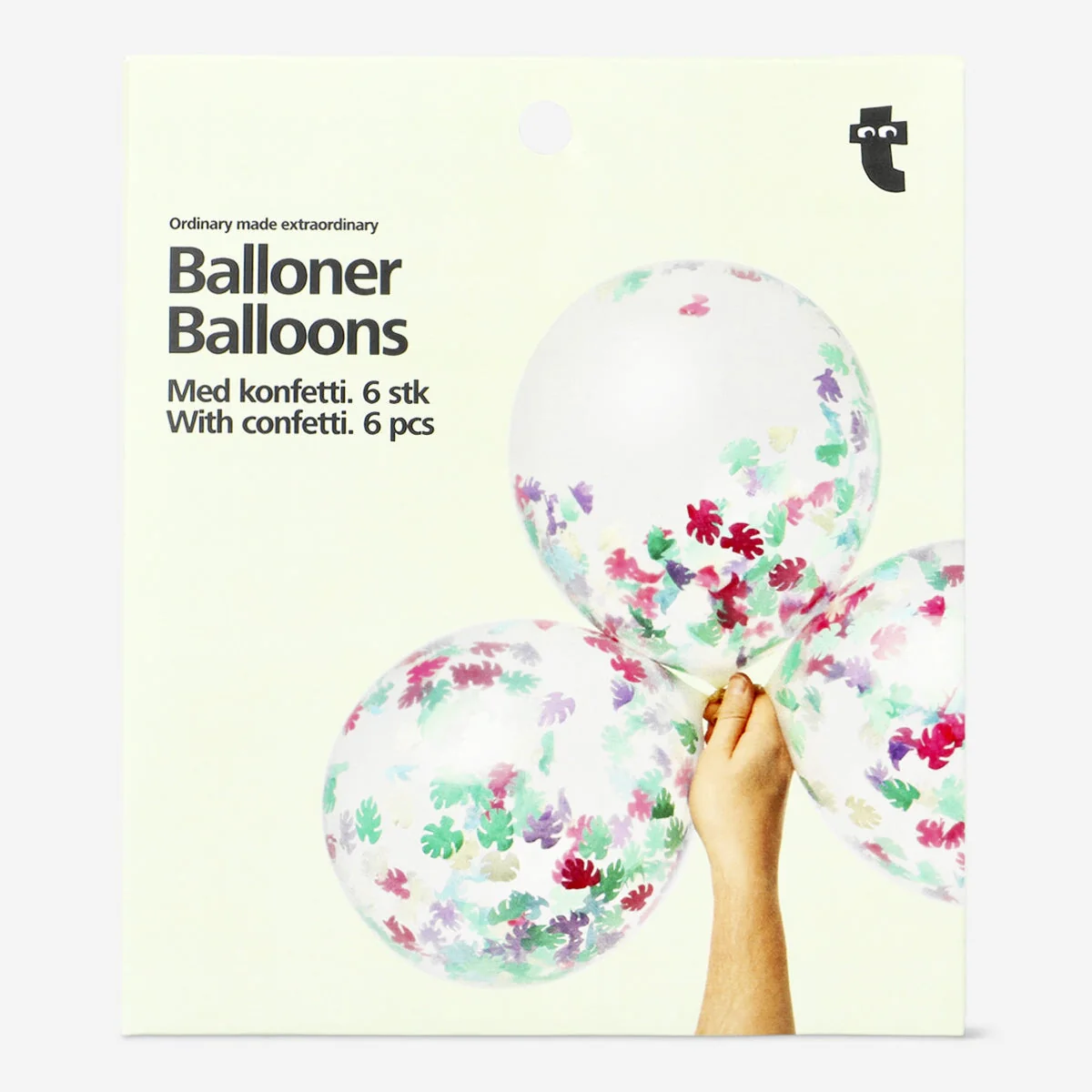 Balloons with confetti. 6 pcs - Image 3