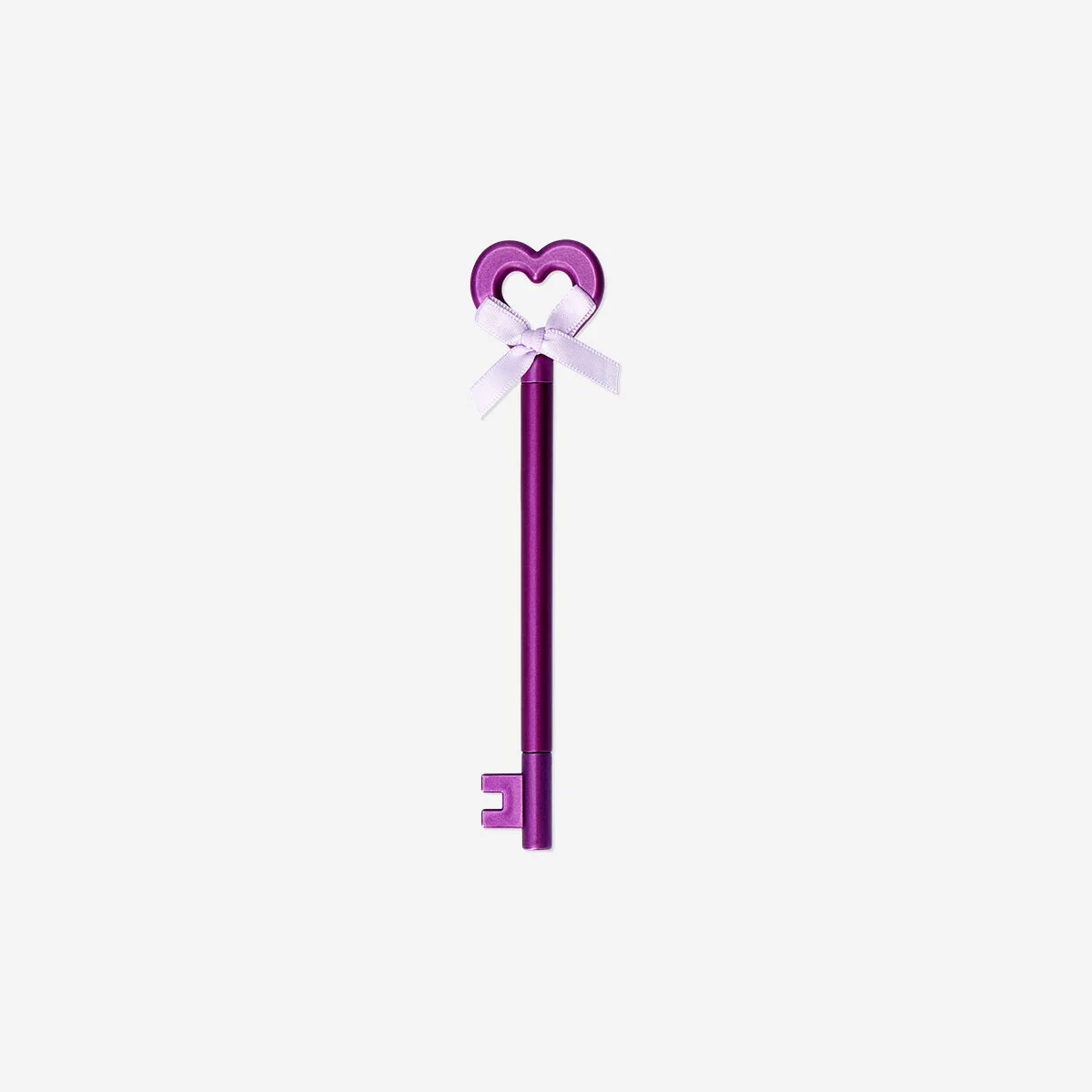 Heart key ballpoint pen - Black ink