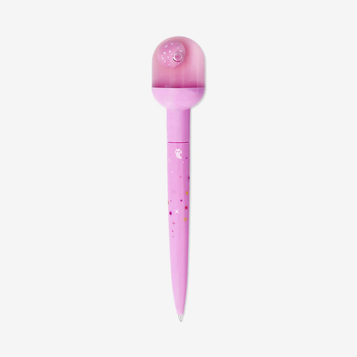Ballpoint pen with globe mushroom