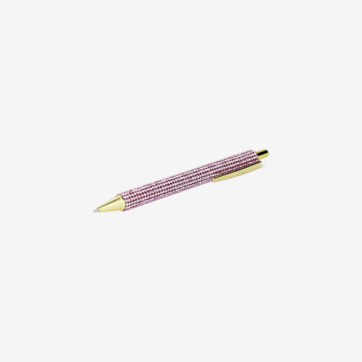 Ballpoint pen with rhinestones - Black ink - Image 3