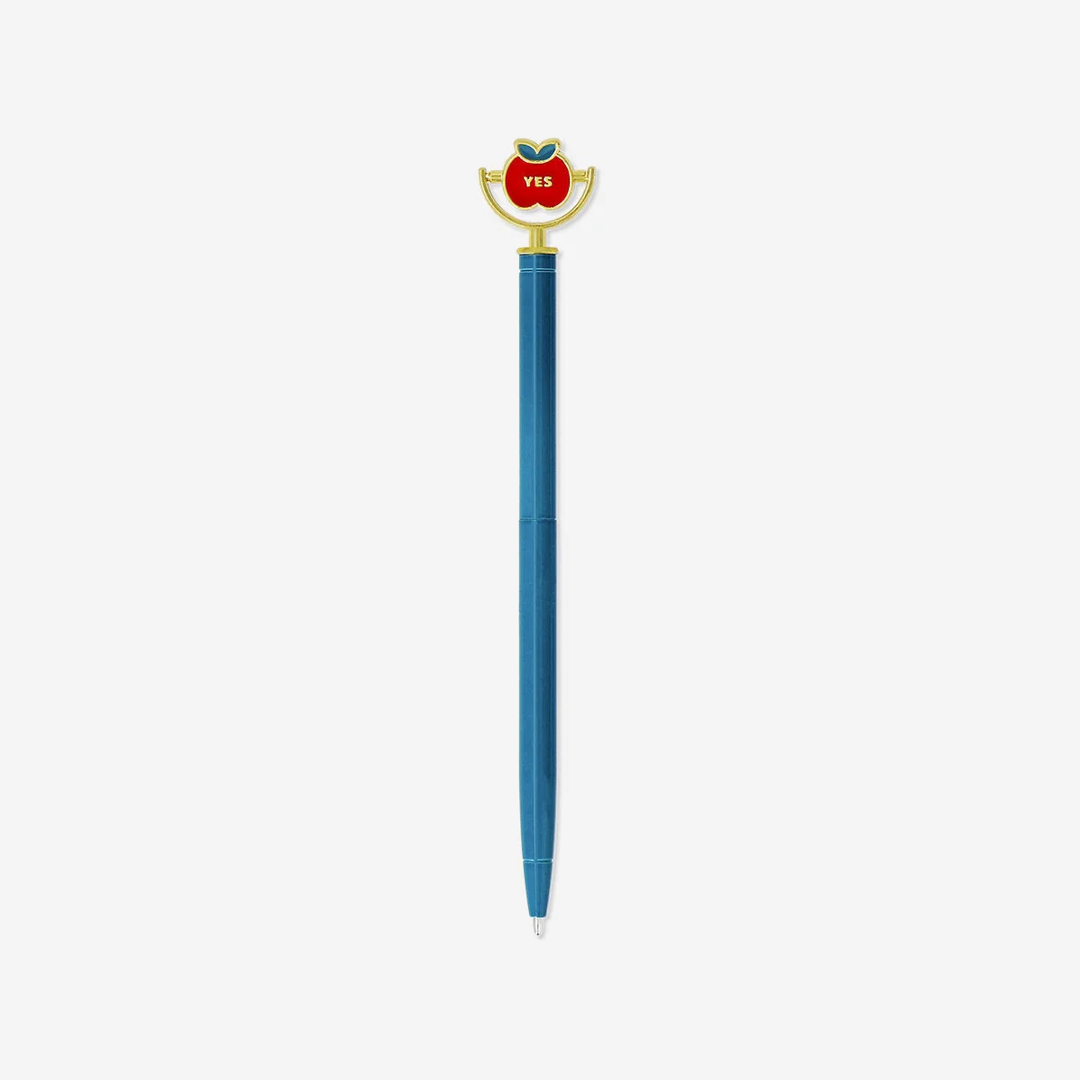 Ballpoint pen with spinning apple - Black ink - Image 3