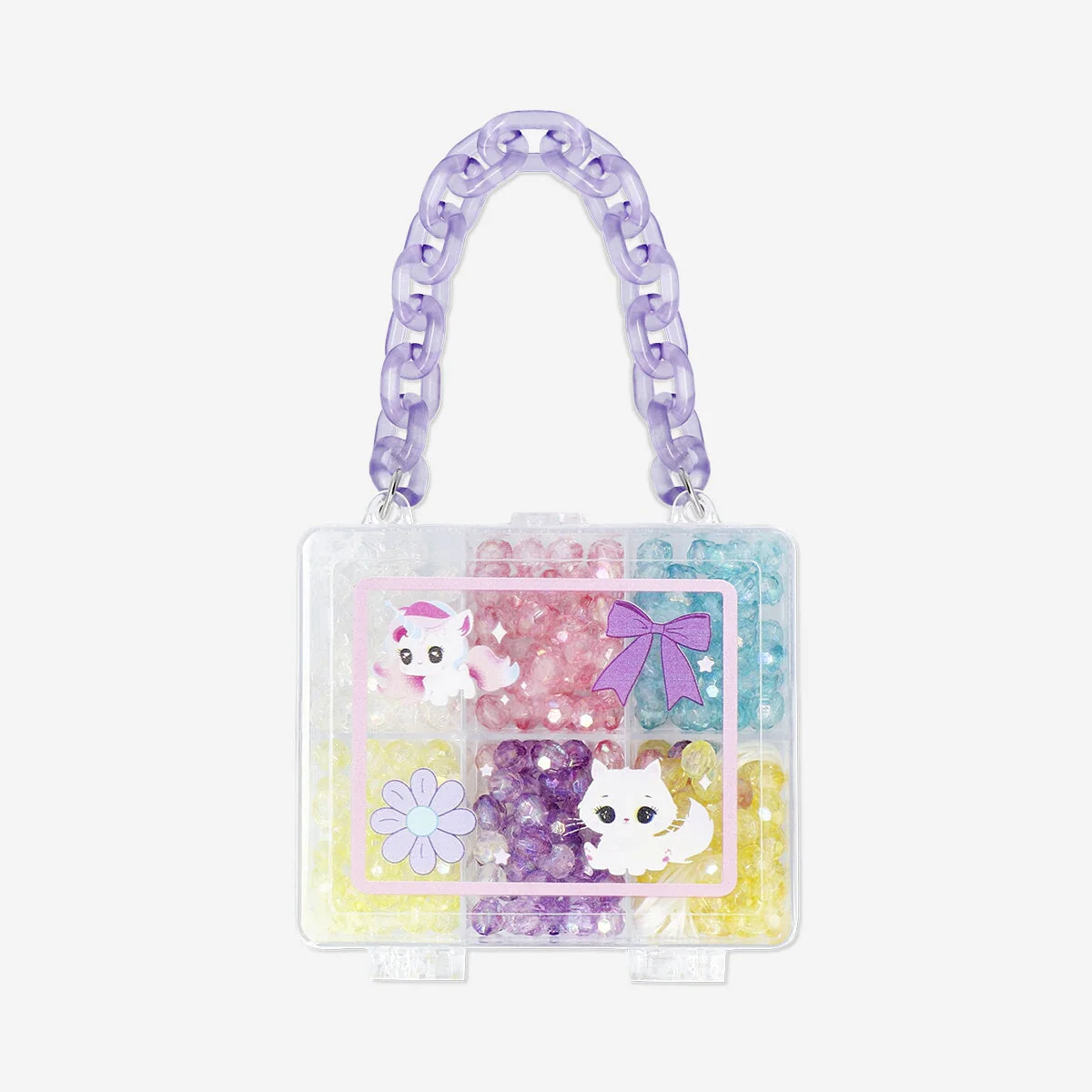 Bead set with string - Box with handle