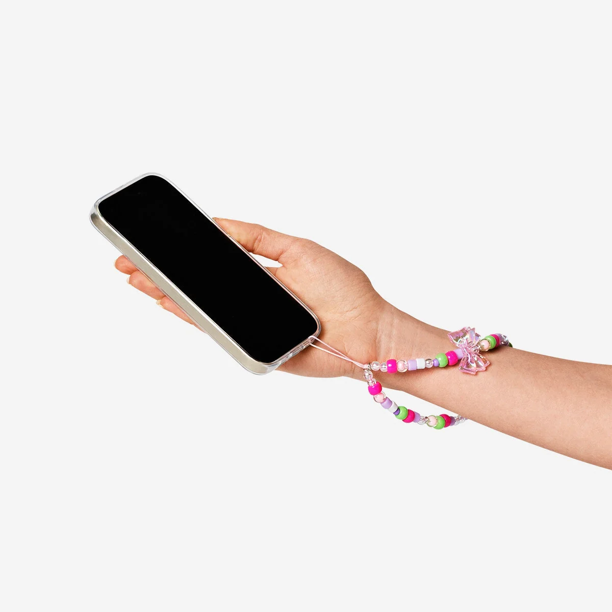 Beaded phone charm