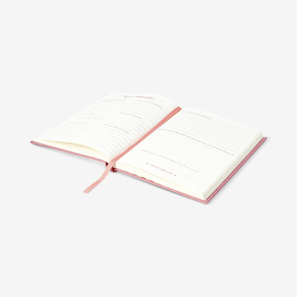 Bedtime diary with linen cover - English - Image 3