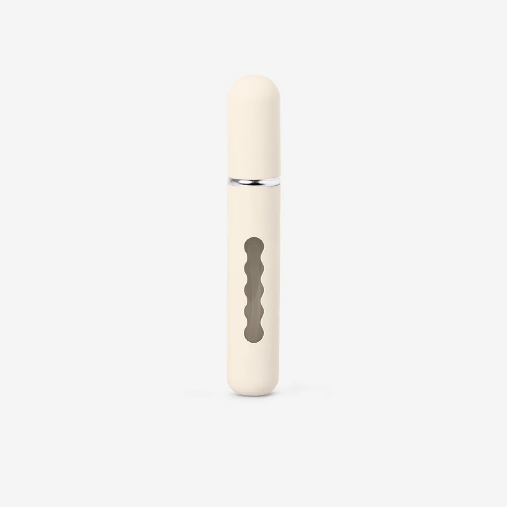 Beige refillable travel perfume bottle - 8 ml - Image 2