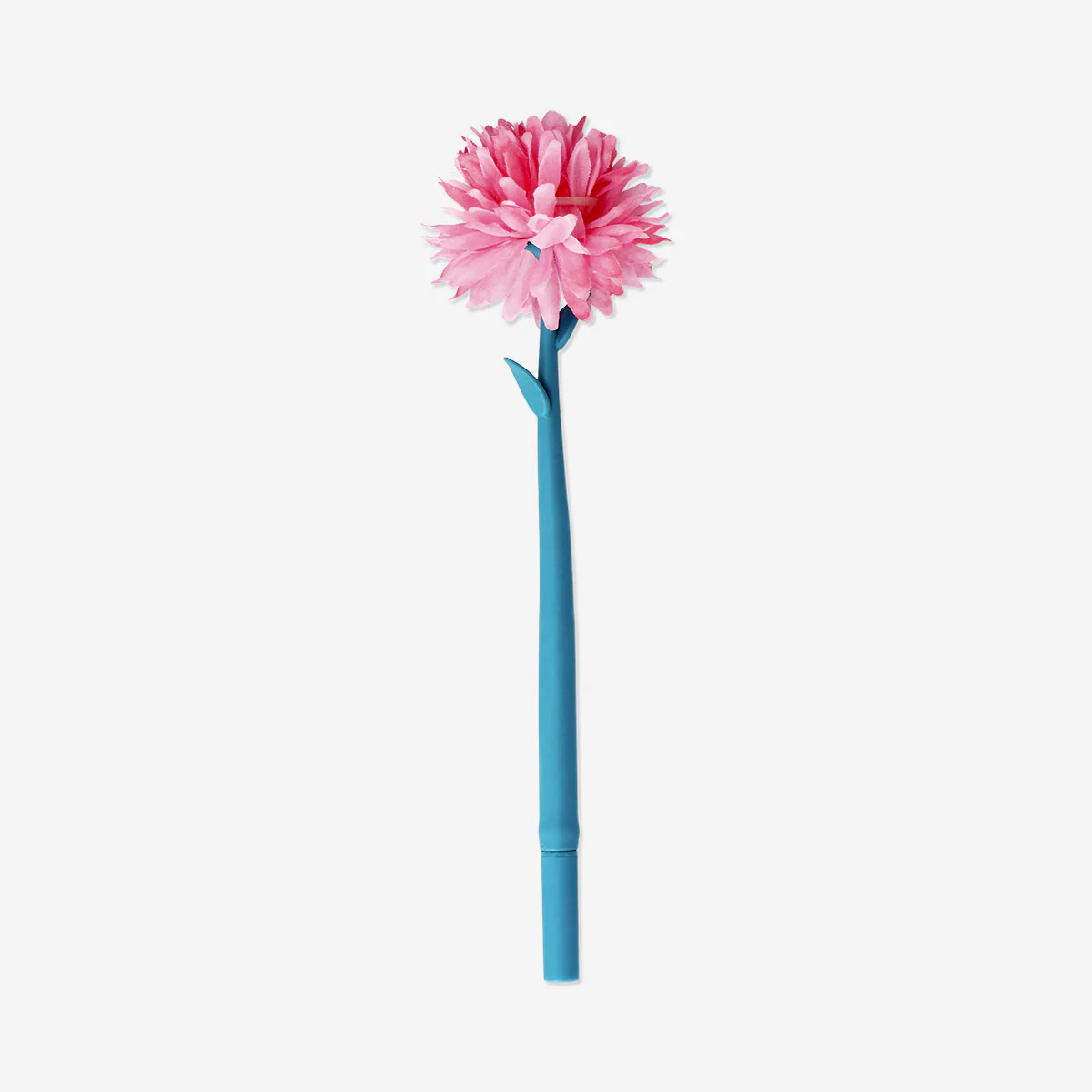 Bendable flower ballpoint pen