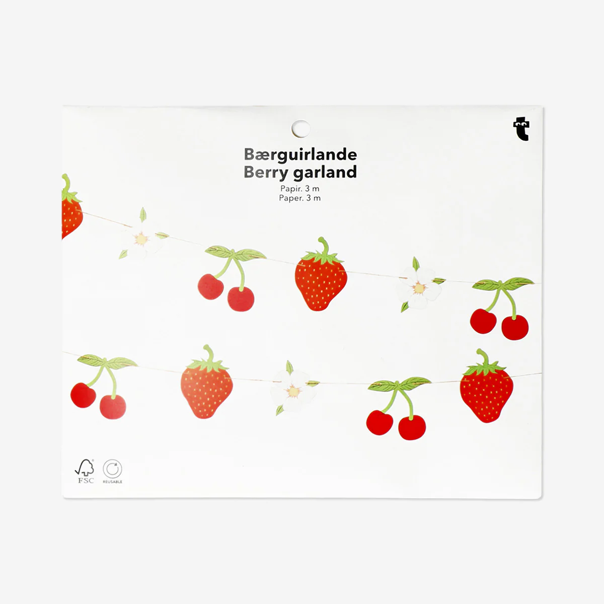 Berry garland - 300 cm