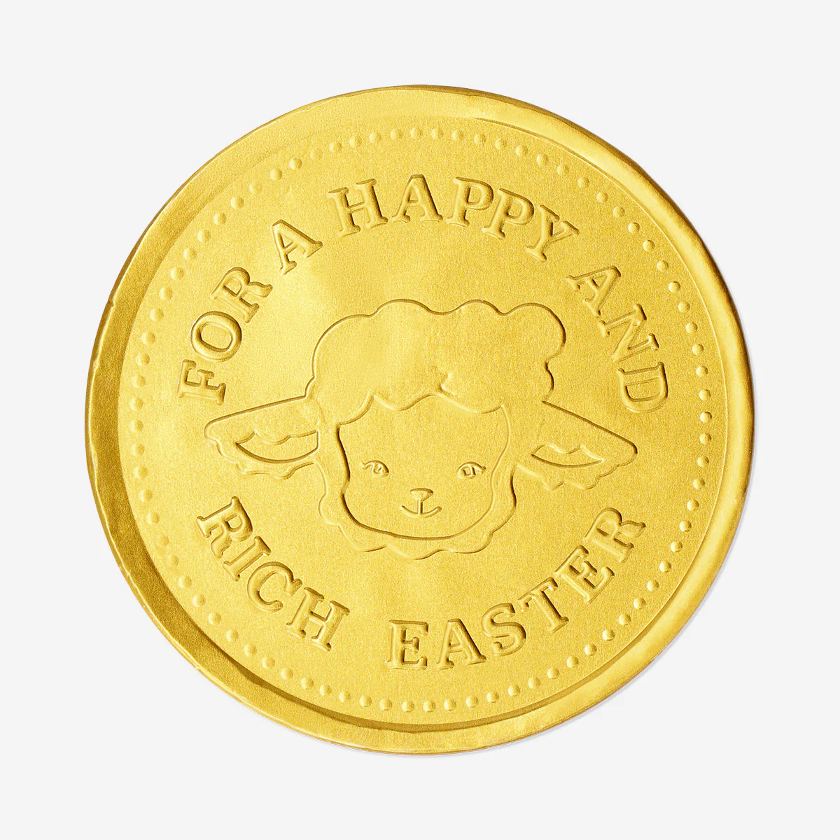 Big chocolate coin